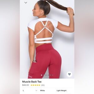 BRAND NEW BOMBSHELL SPORTSWEAR Muscle Back Tee size Large